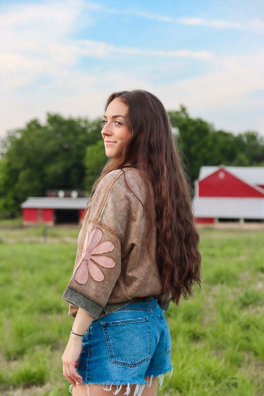 Sagebrush Daisy Pullover
