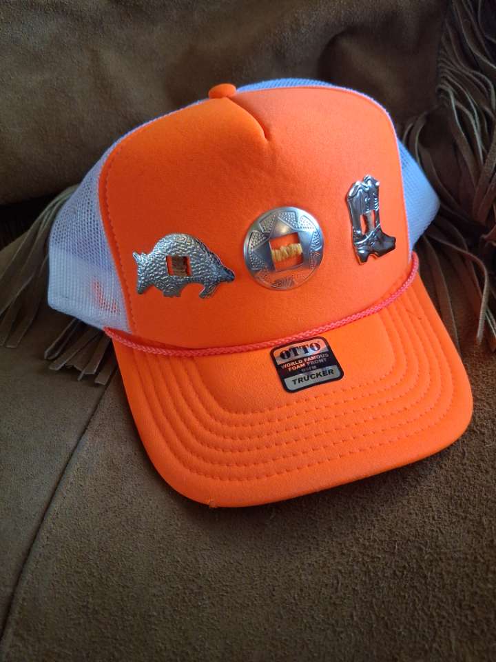 Western Concho Trucker Hats