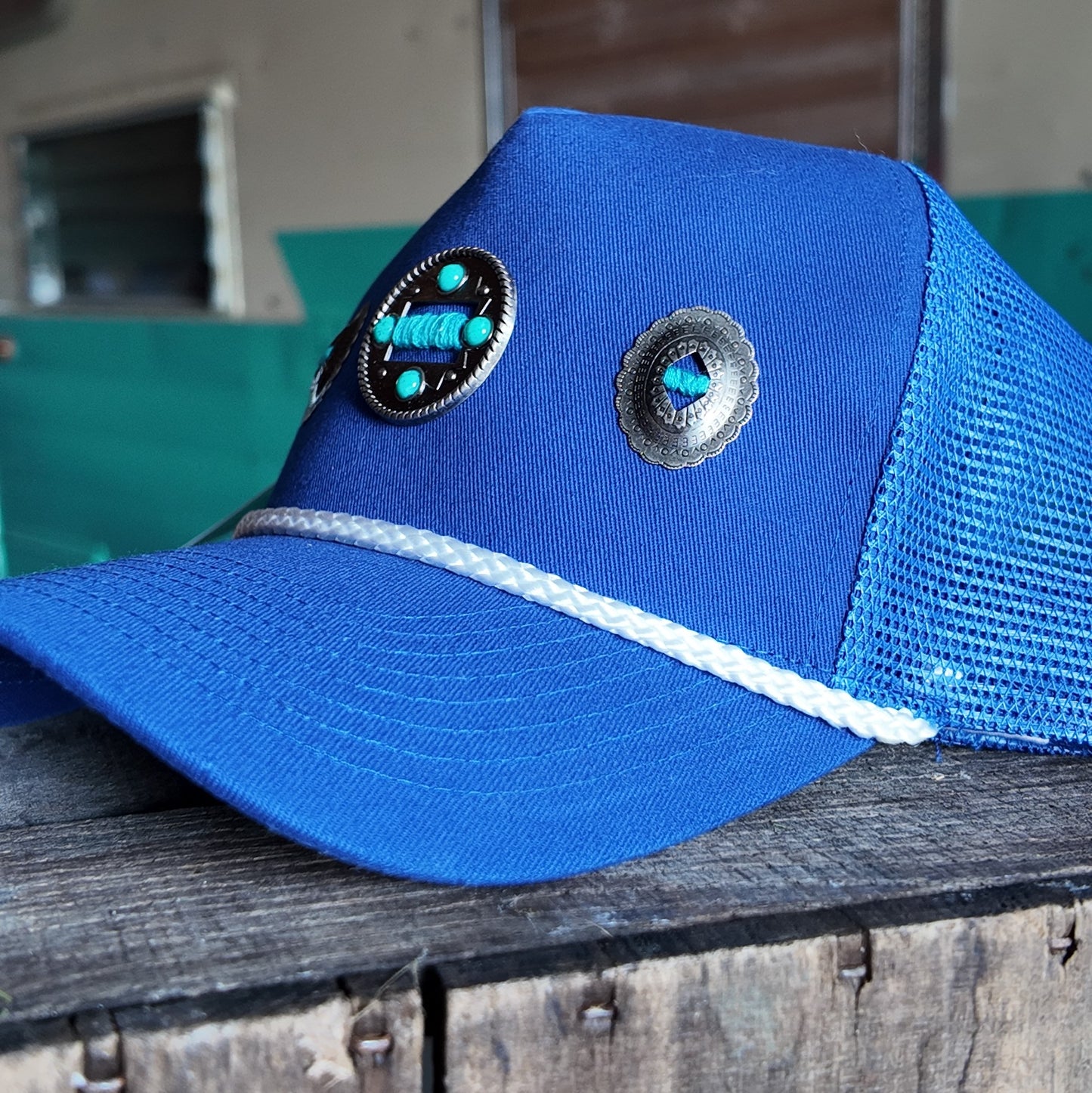 Western Concho Trucker Hats