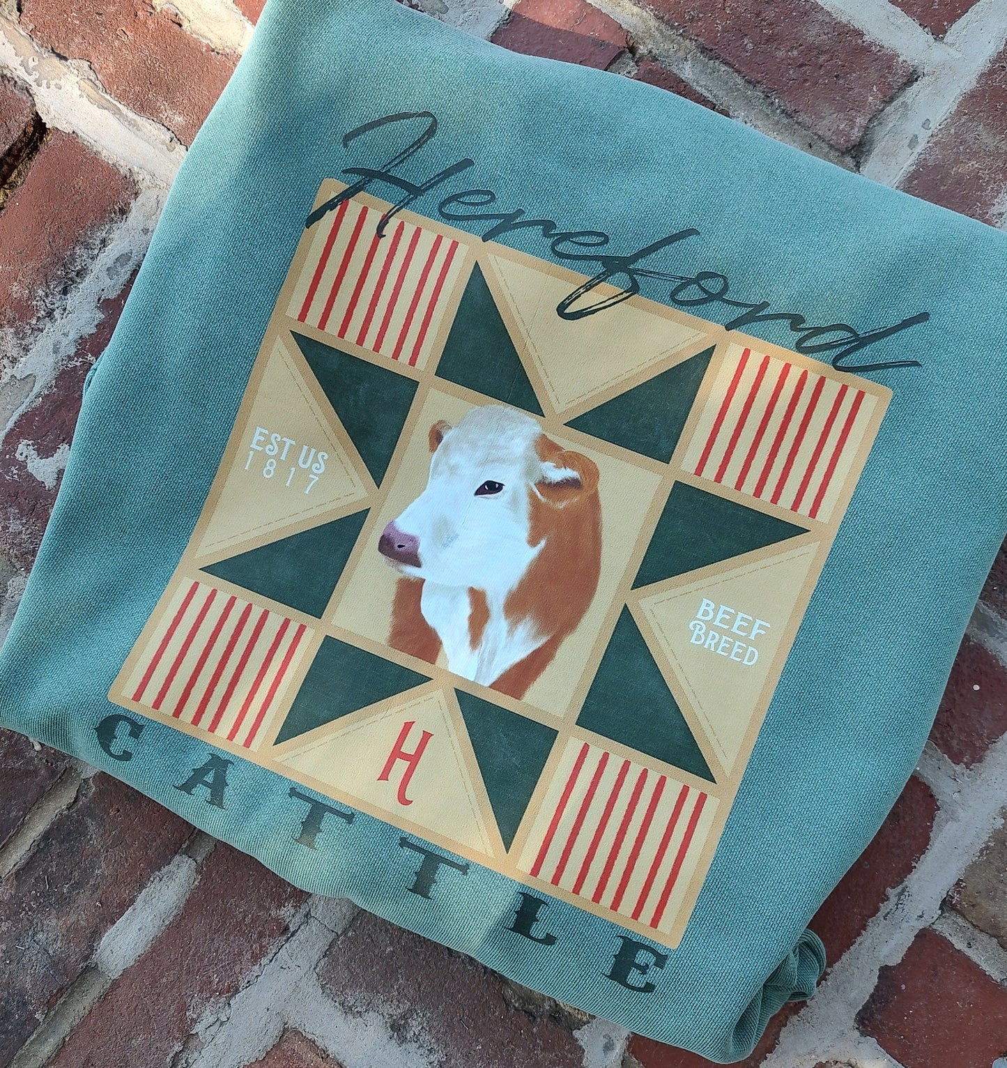 Hereford Quilt Pullover Sweater