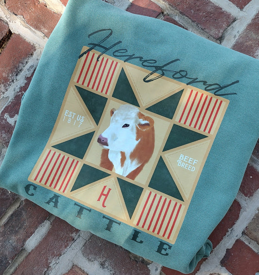 Hereford Quilt Pullover Sweater