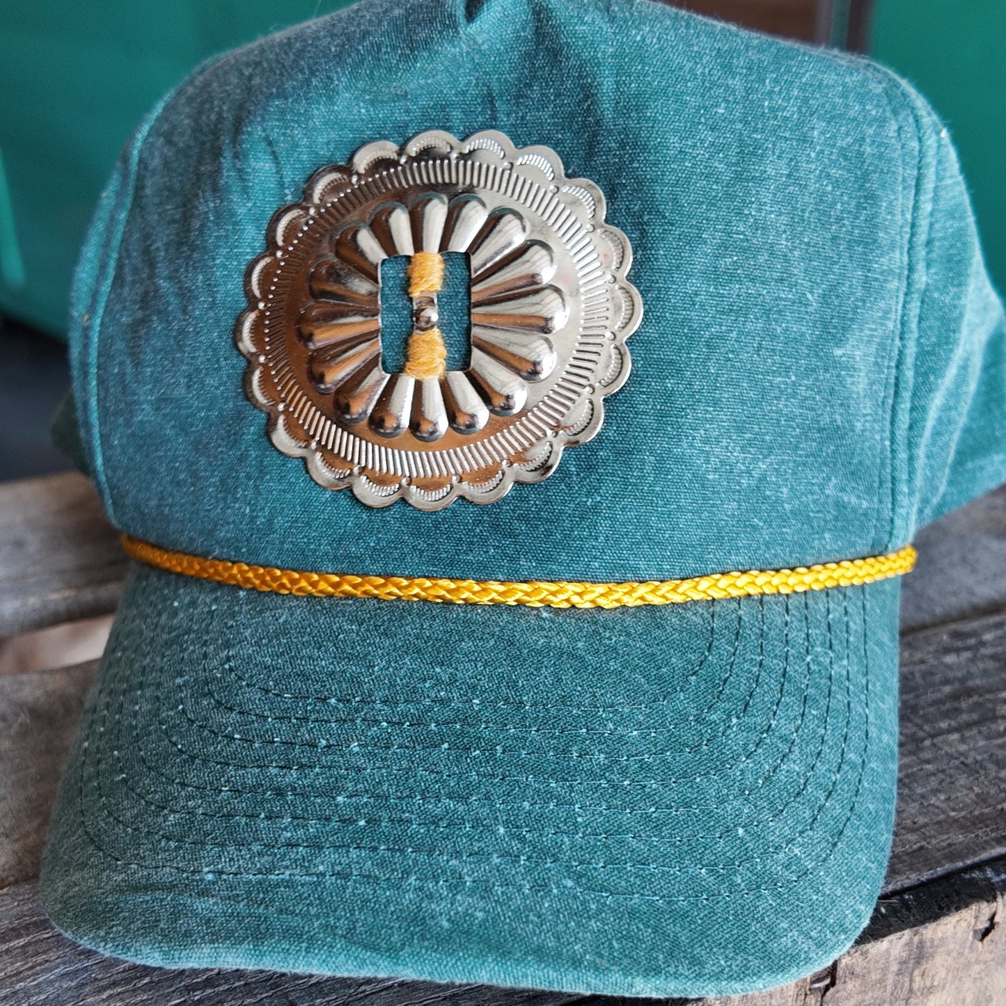 Western Concho Trucker Hats