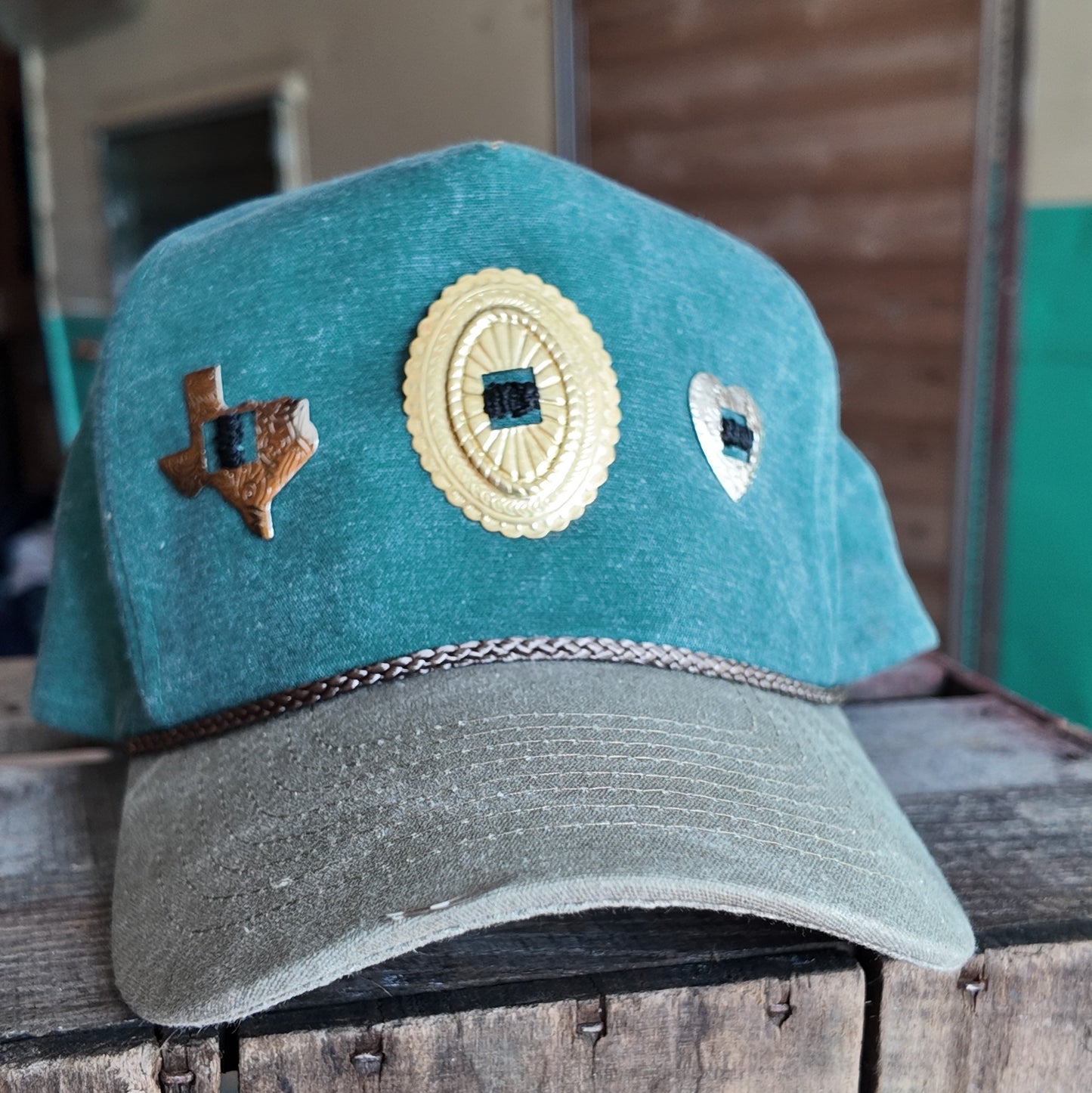 Western Concho Trucker Hats