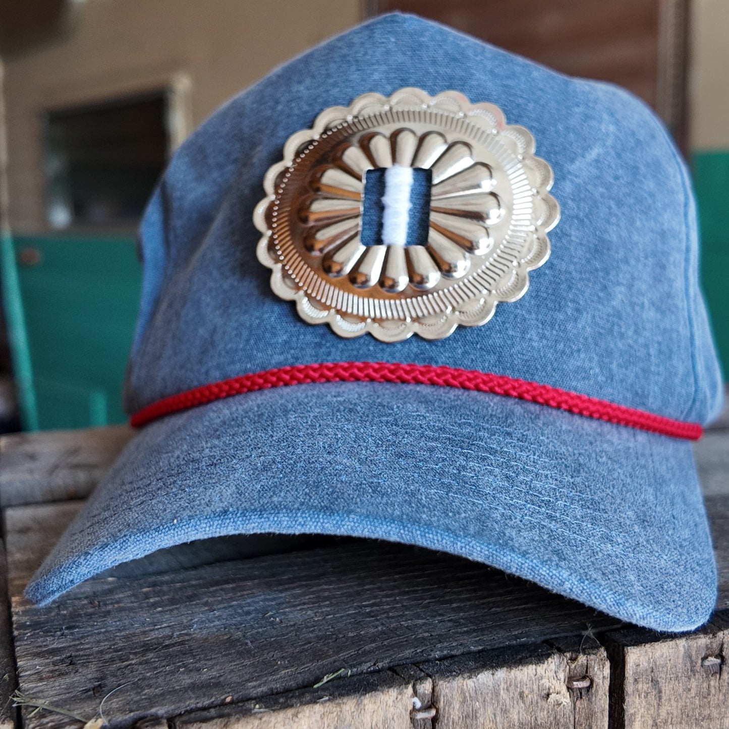 Western Concho Trucker Hats