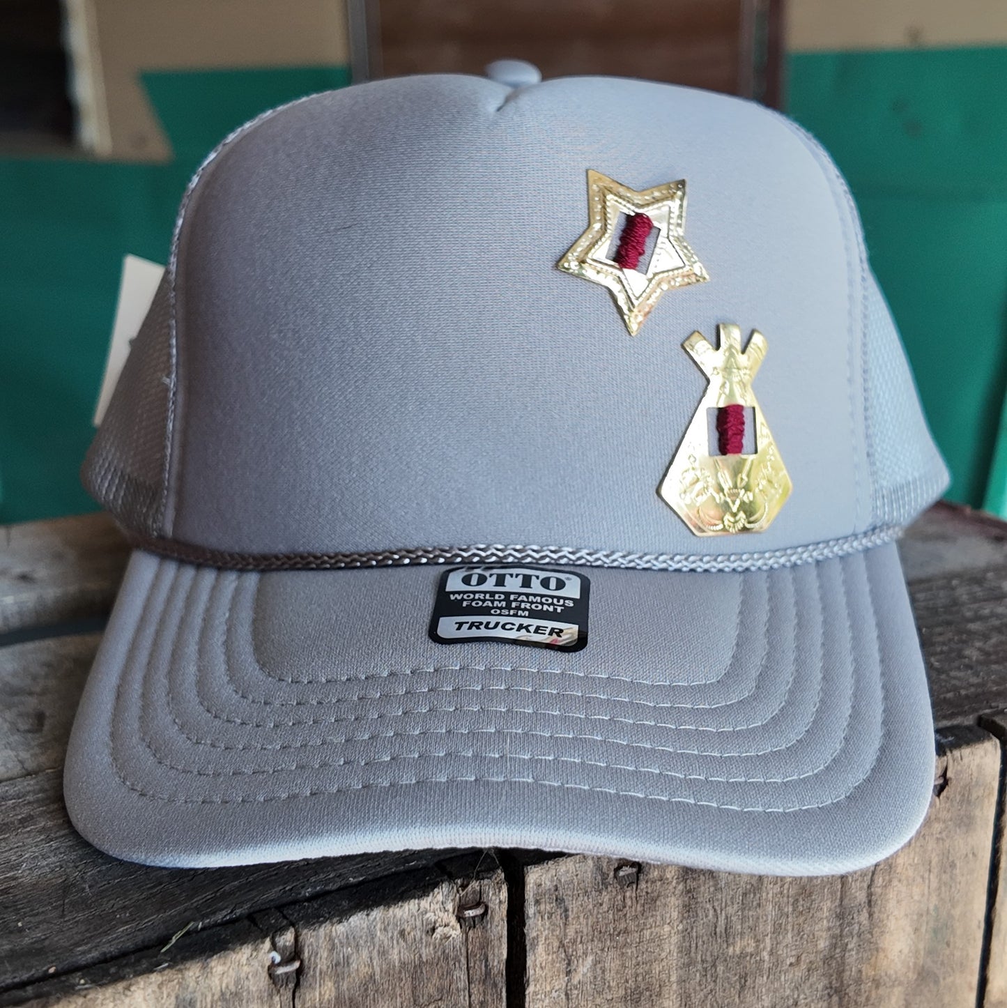 Western Concho Trucker Hats