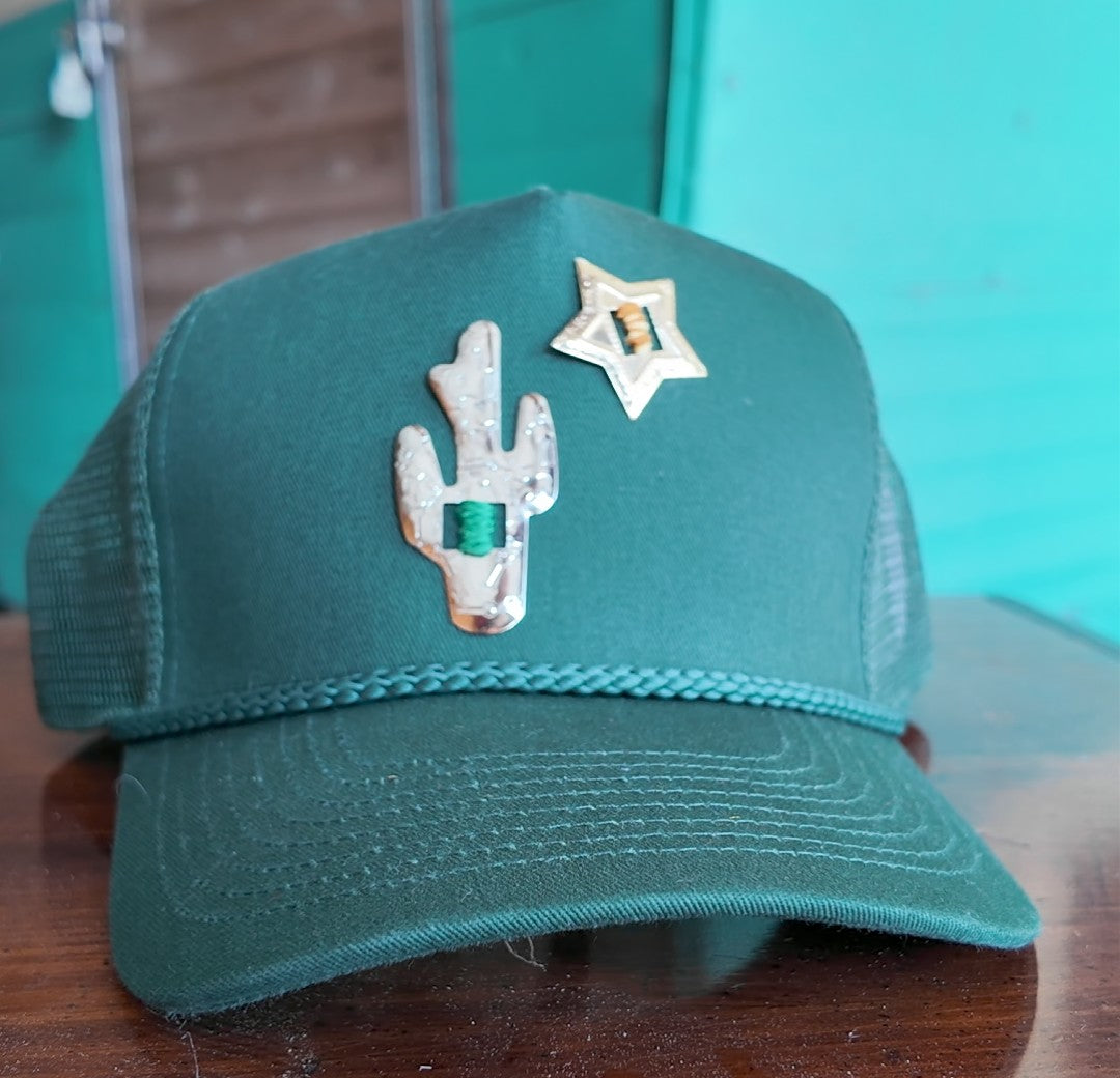 Western Concho Trucker Hats