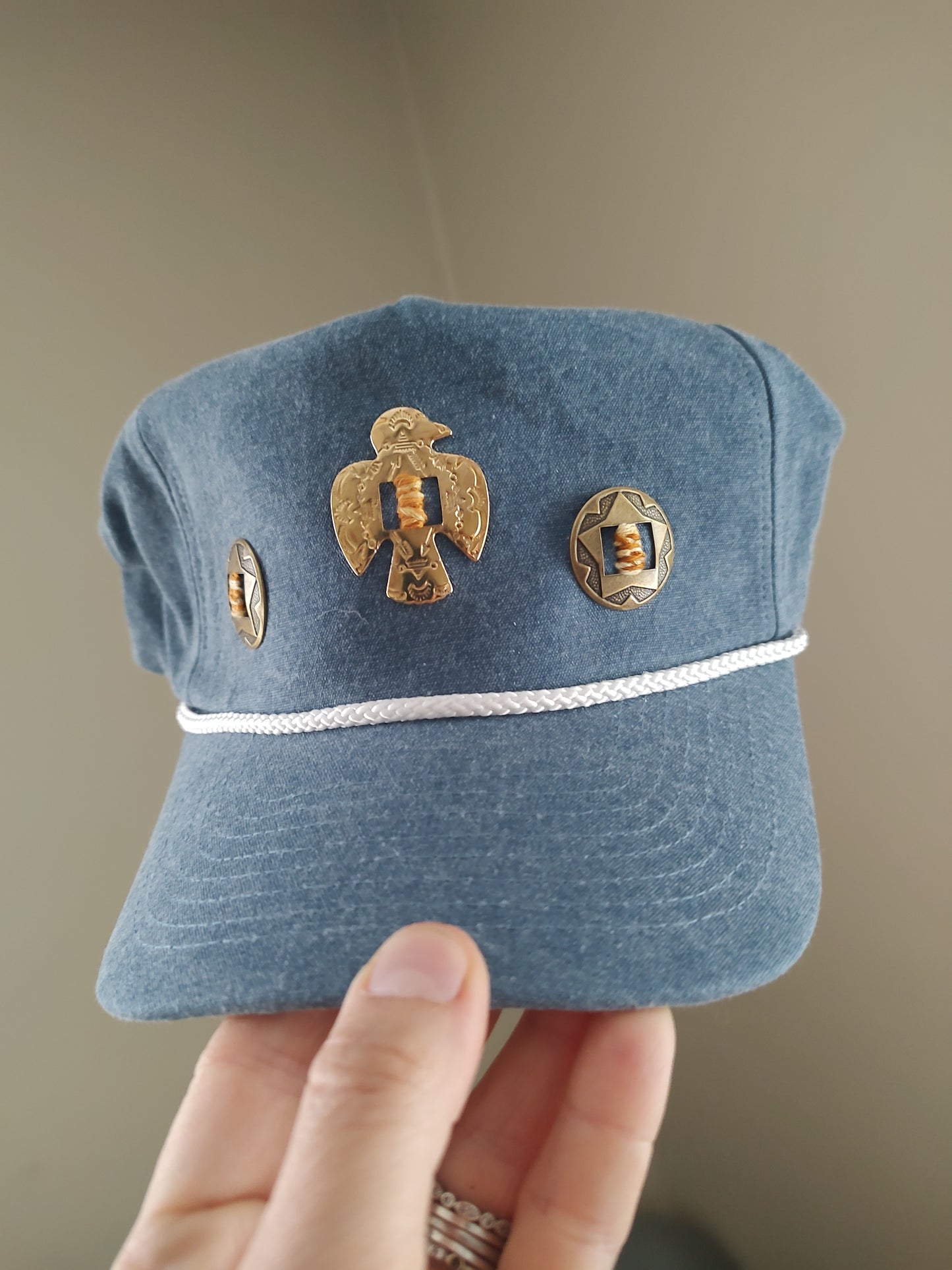 Western Concho Trucker Hats