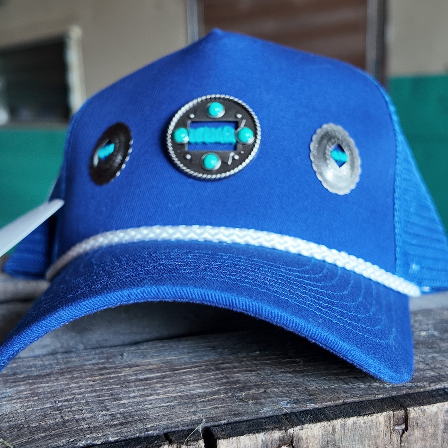 Western Concho Trucker Hats