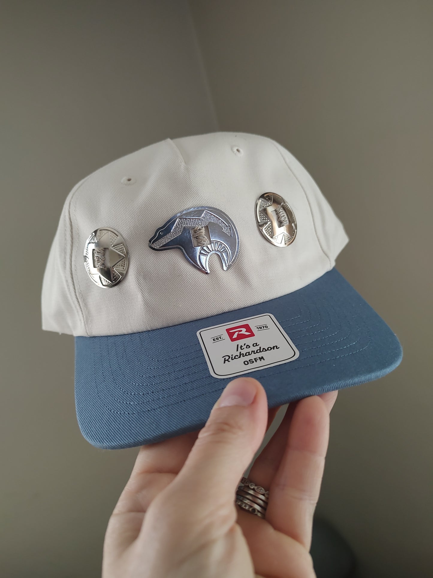 Western Concho Trucker Hats