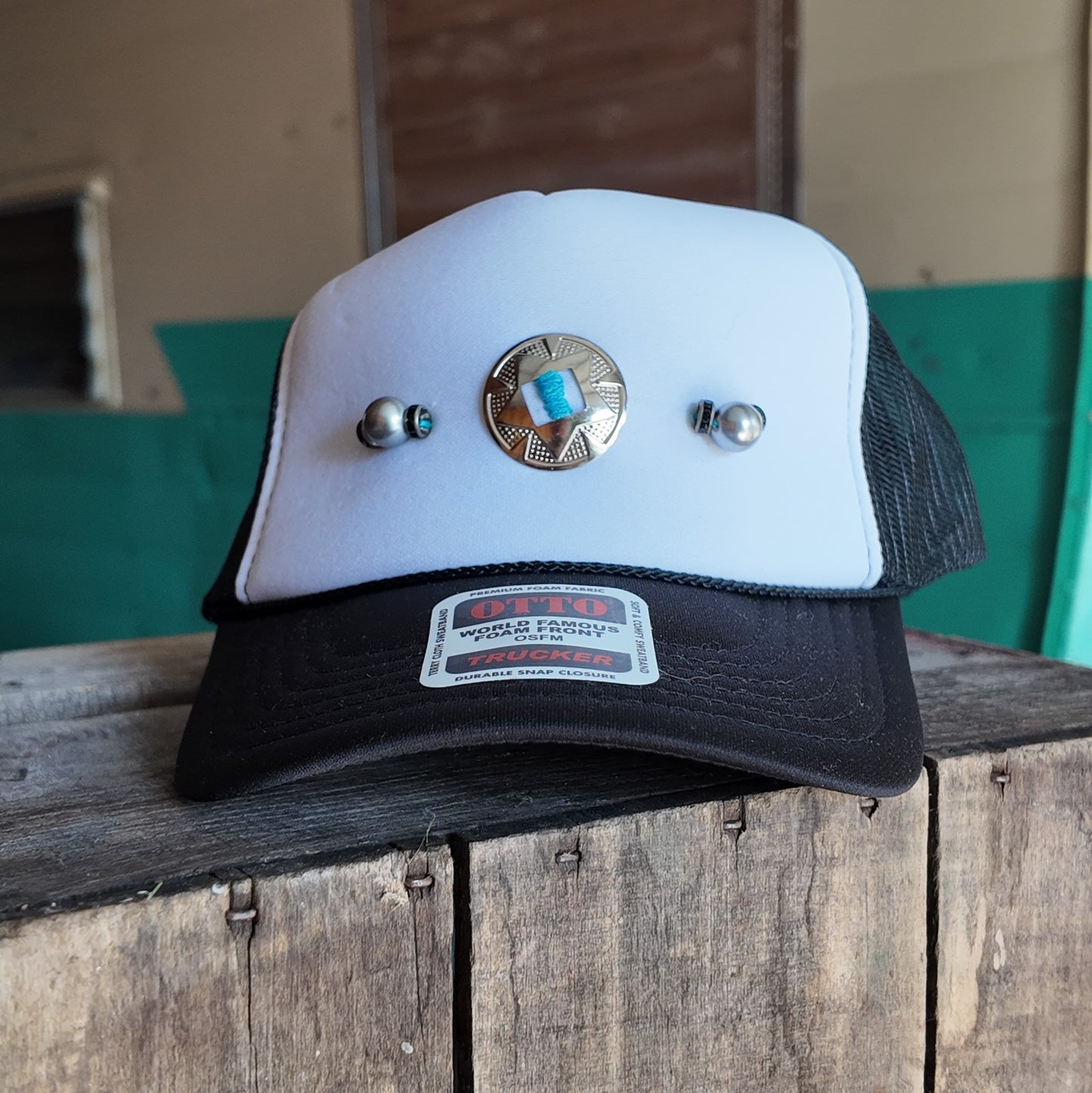 Western Concho Trucker Hats