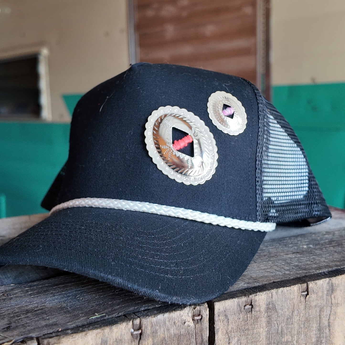 Western Concho Trucker Hats