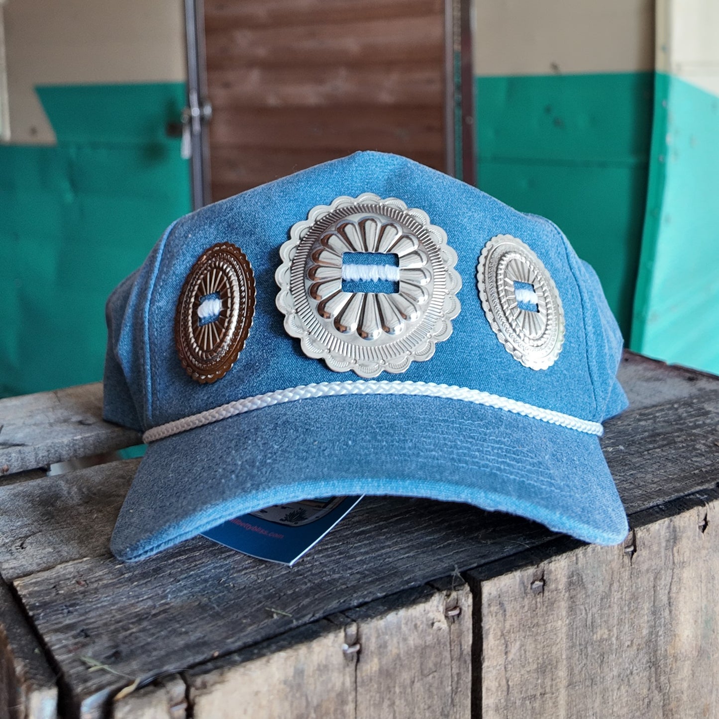 Western Concho Trucker Hats