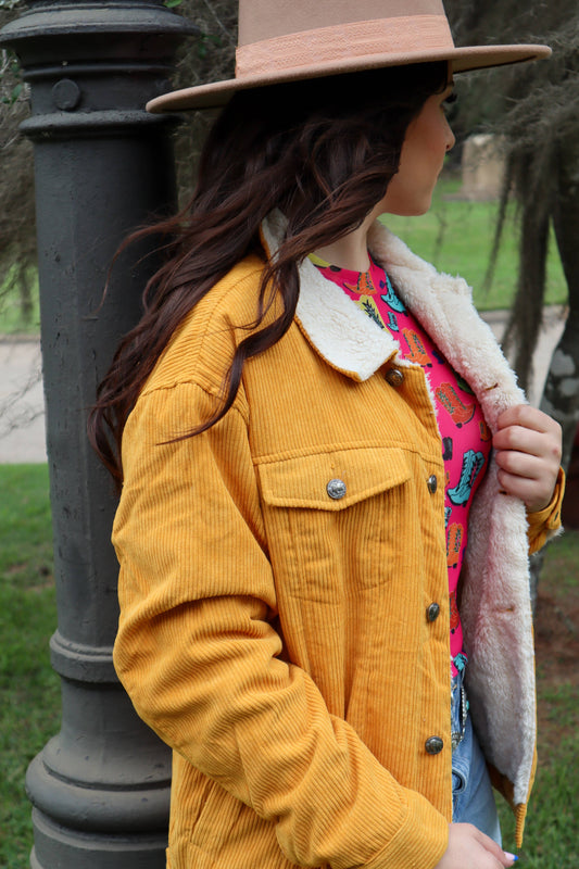 Calamity Oversized Corduroy Chore Coat