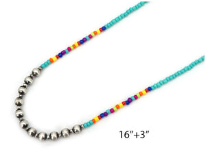 Navajo Colored Necklace