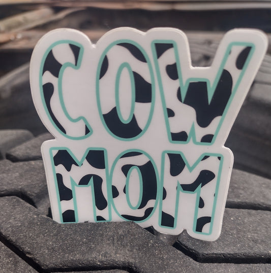 Cow Mom Sticker