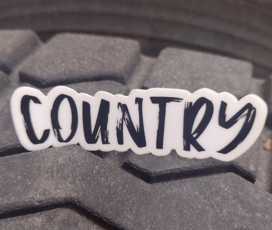 Country Sticker